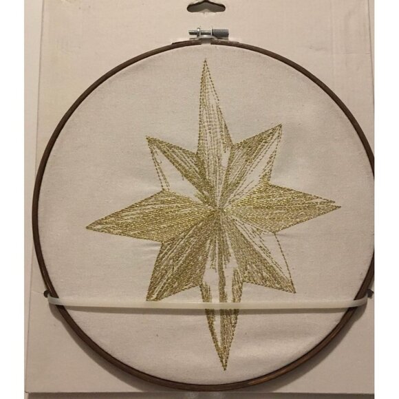 Other - Farmhouse Style Embroidery Hoop Wall Decor